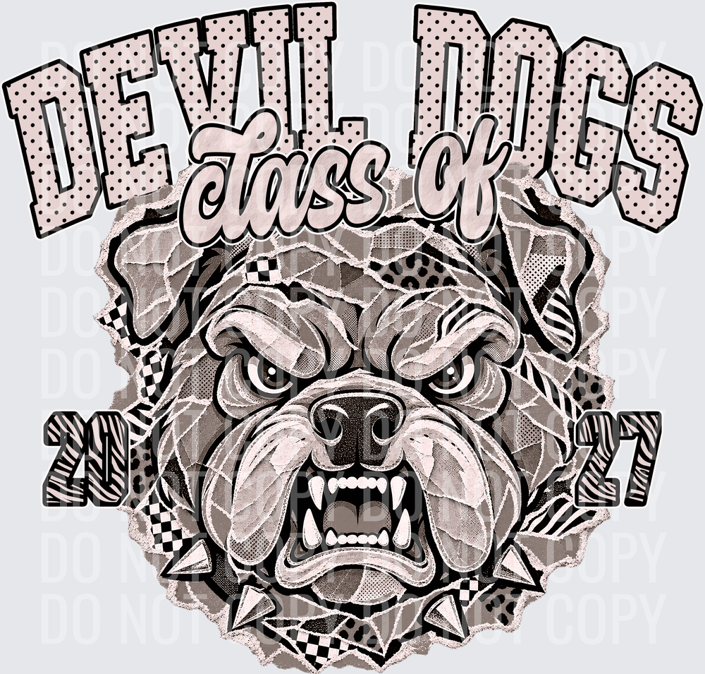 KayndiDesigns 10.26 Class of 2027 Neutral Devil Dogs 7