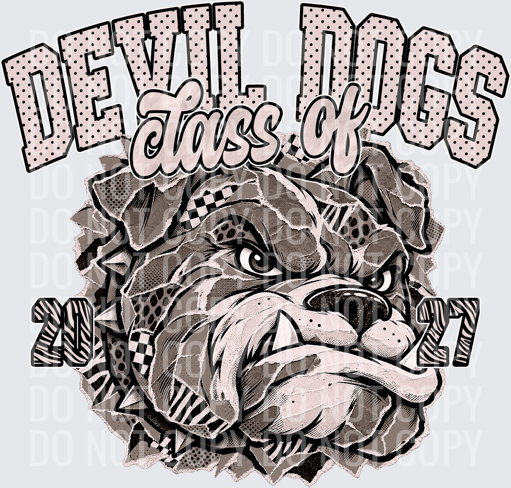 KayndiDesigns 10.26 Class of 2027 Neutral Devil Dogs 5