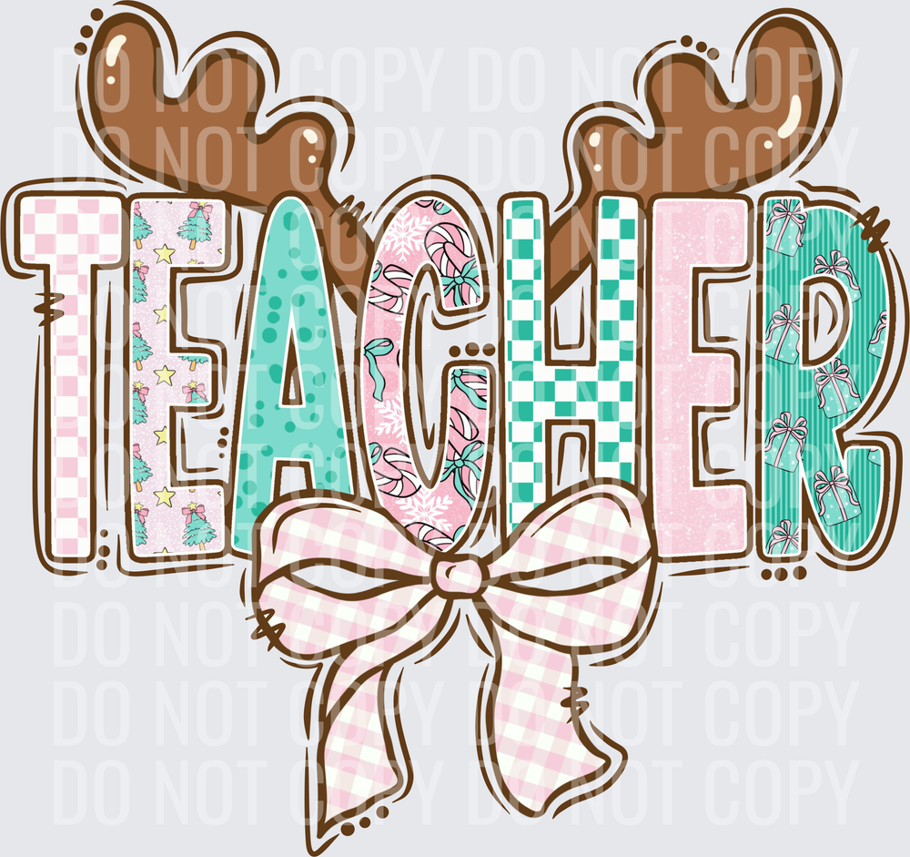 Teacher reindeer