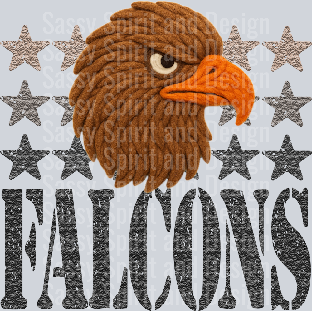 YARN MASCOTS FALCONS