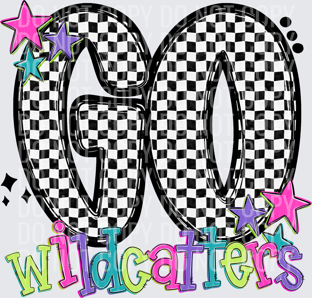 wildcattersGo Checker Neons 0926-0025