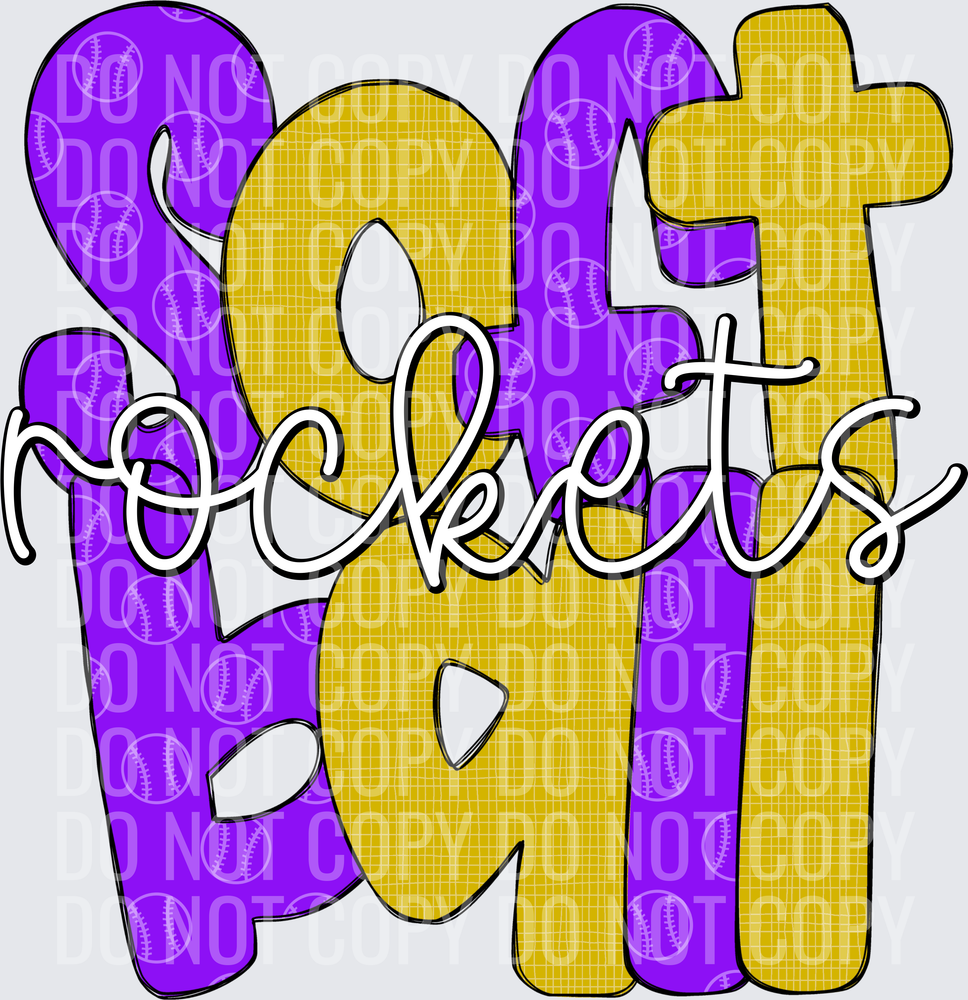 RocketsPurpleOldGold-Softball