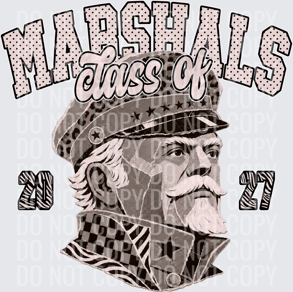 KayndiDesigns 10.26 Class of 2027 Neutral Marshals
