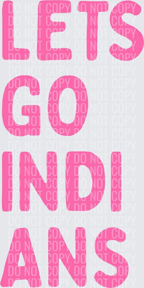 Lets go Indian