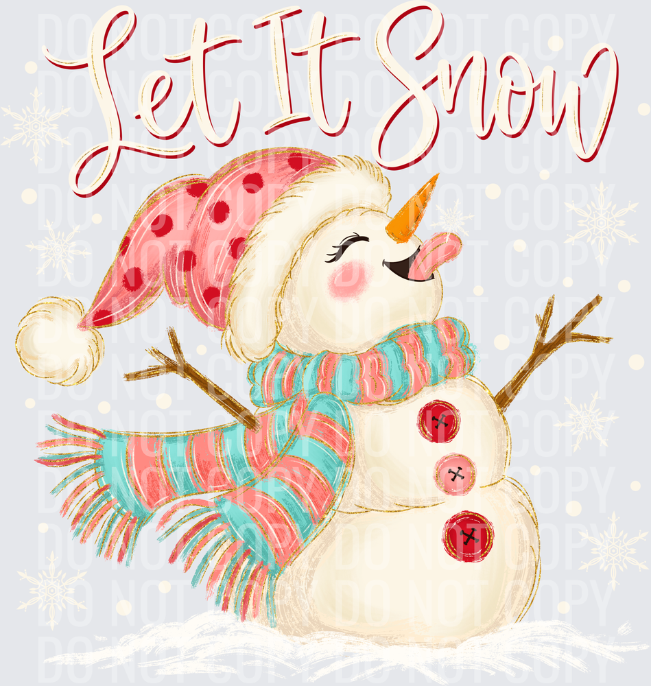 Let it Snow Snowman