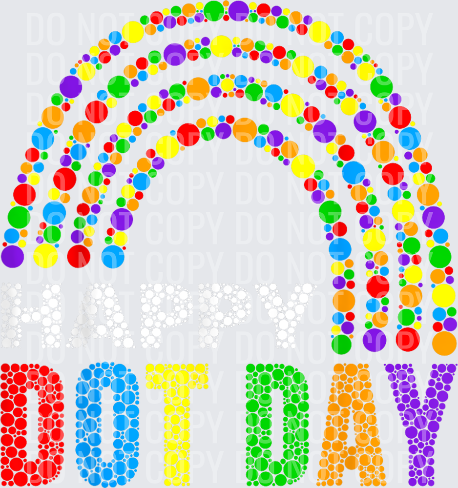 Happy-Dot-Day-Polka-Dot-Rainbow-Art-Students-Kids-Girls-Boys-T-Shirt