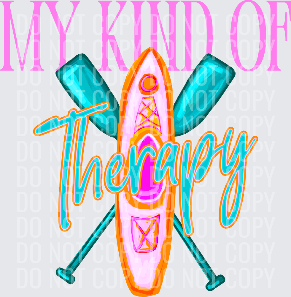 KayndiDesigns 06.26 My Kind of Therapy Kayak