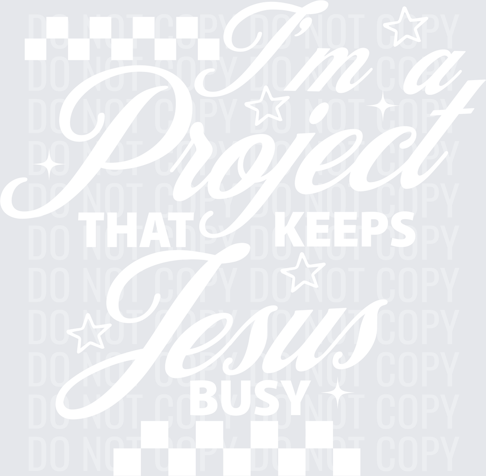 IM A PROJECT white