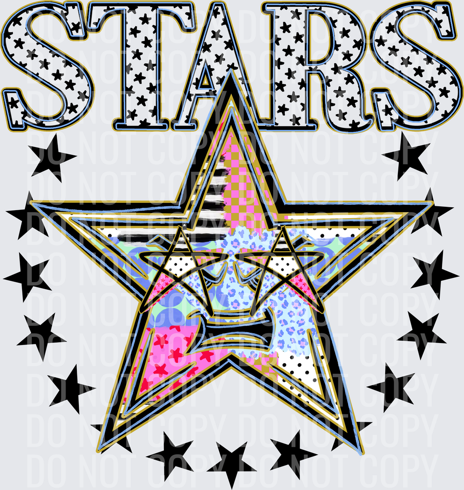 KayndiDesigns 09.26 Patchwork Varisty Stars Stars