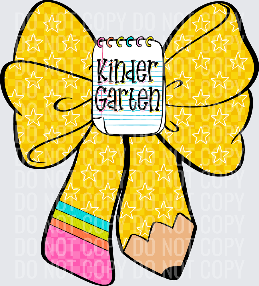 KindergartenPencilBow