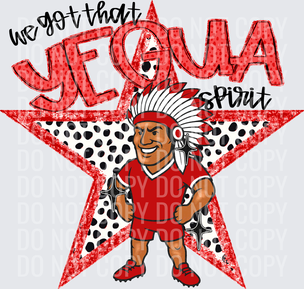 KayndiDesigns 09.26 We Got That Spirit Yegua Red