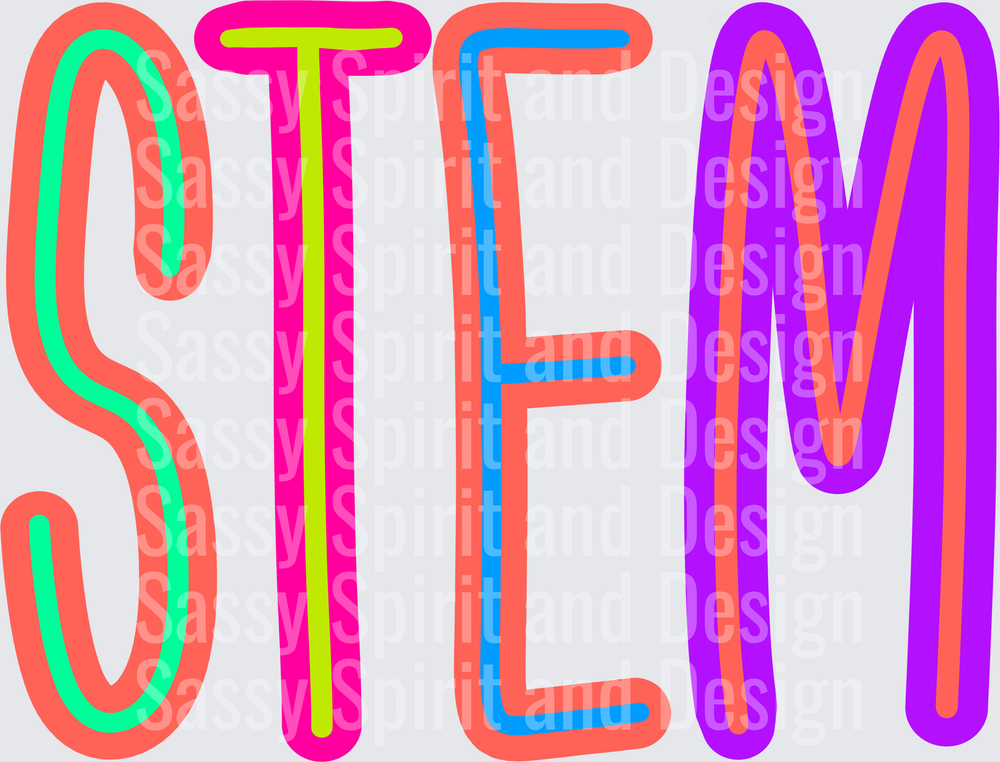Back to School Brights STEM