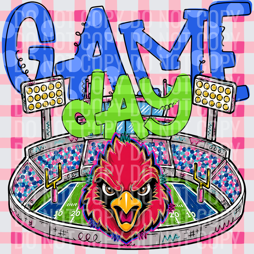 KayndiDesigns 08.26 Game Day Stadium Cardinals