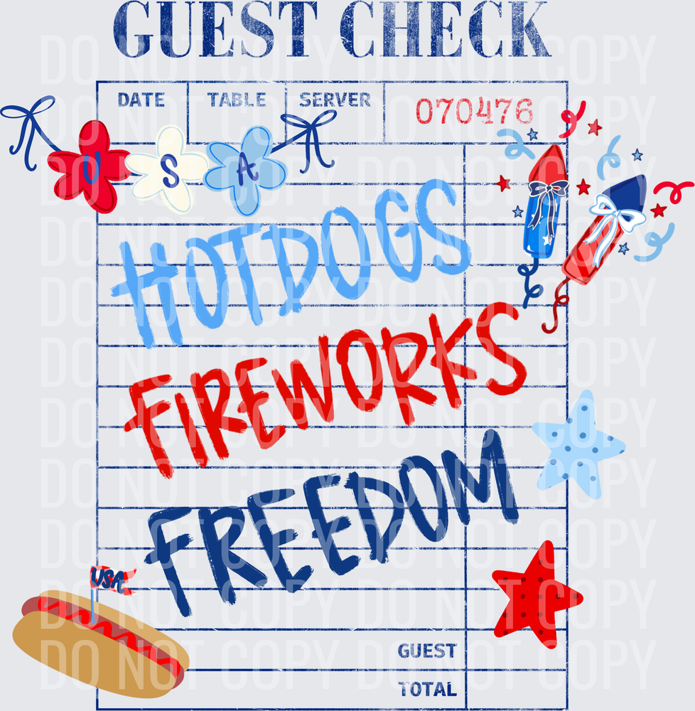 Guest check