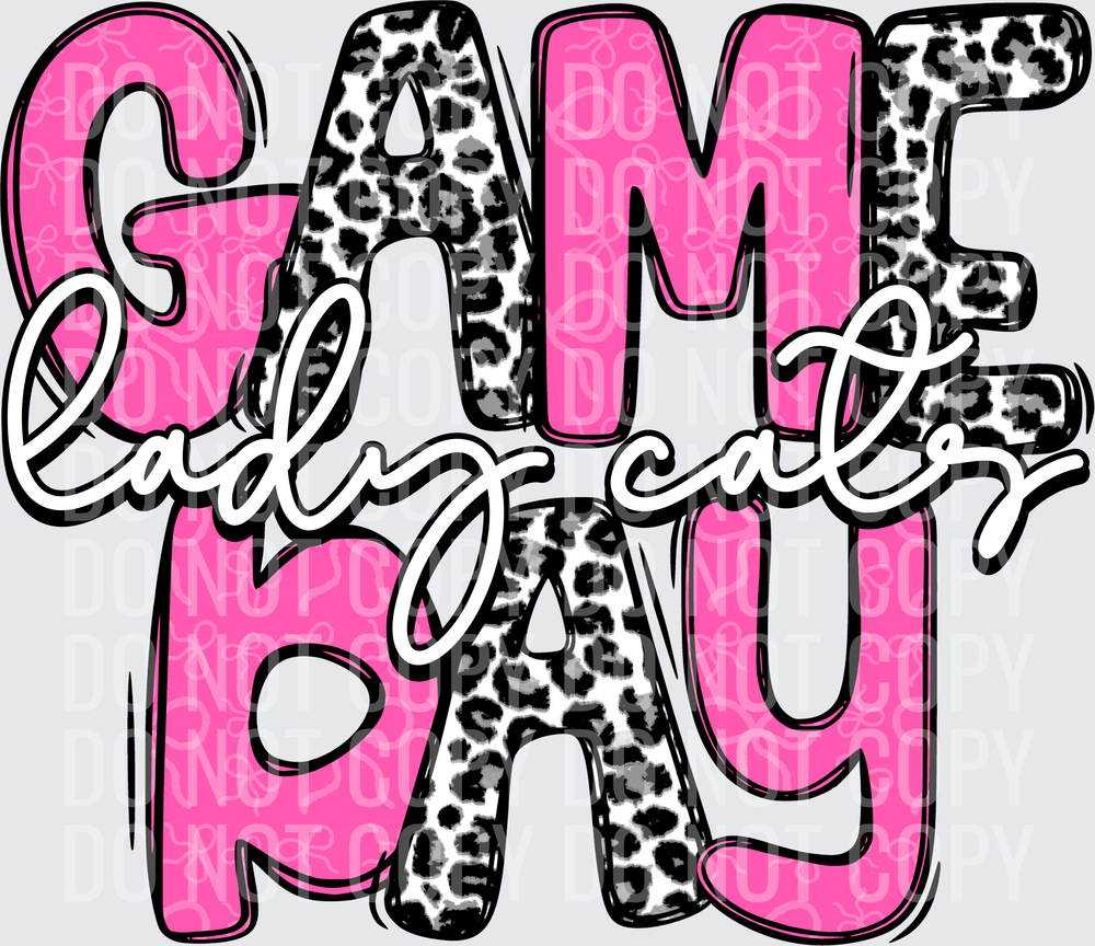 LadyCatsPinkWhite-GameDay