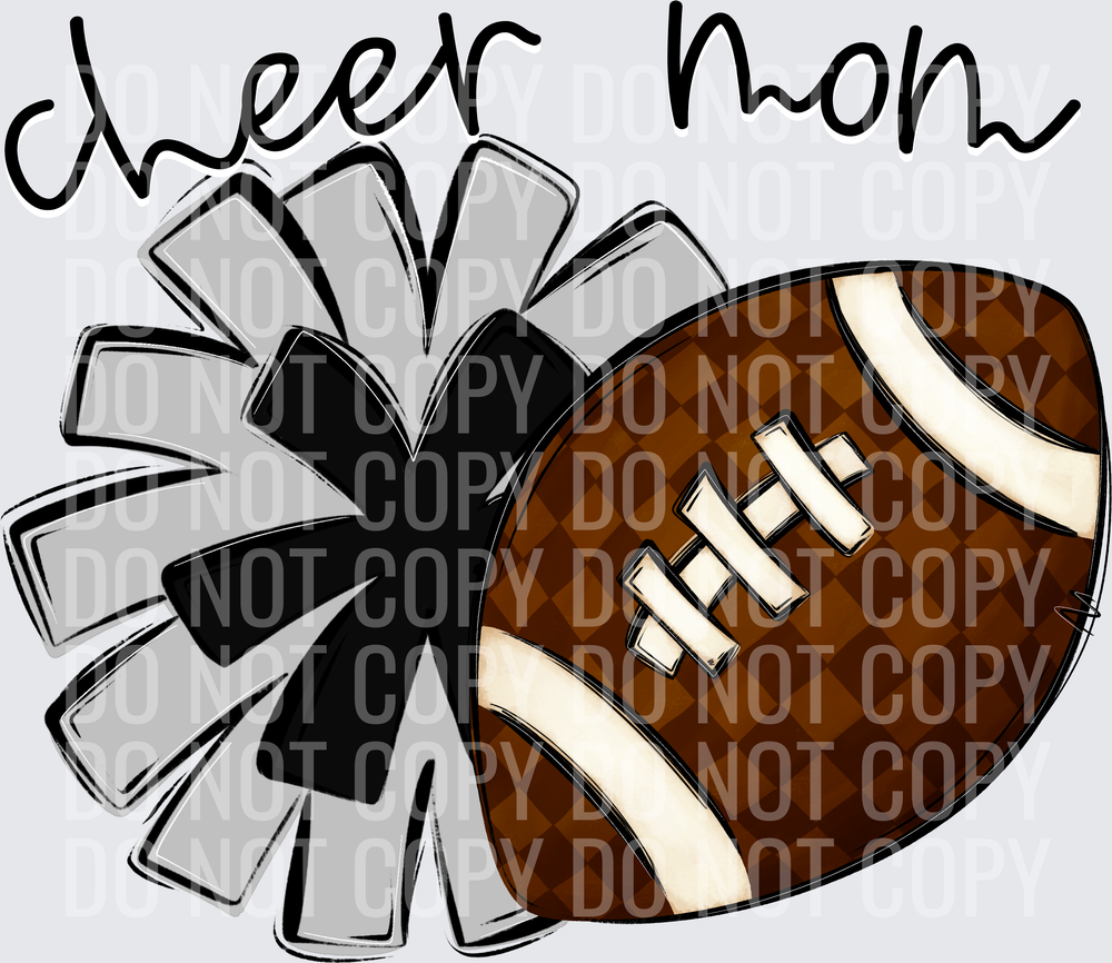 Cheer Mom - CC0926-0022 - Silver