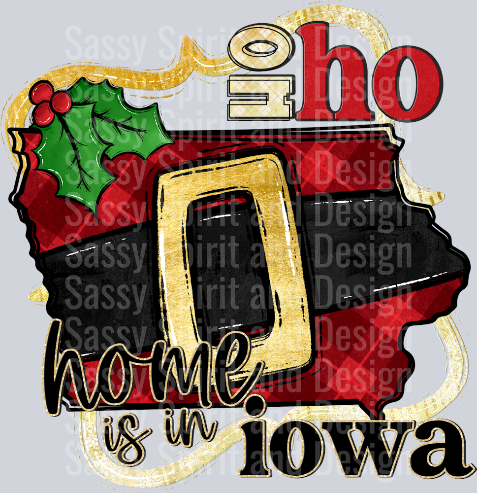 Ho Ho Home is In IOWA