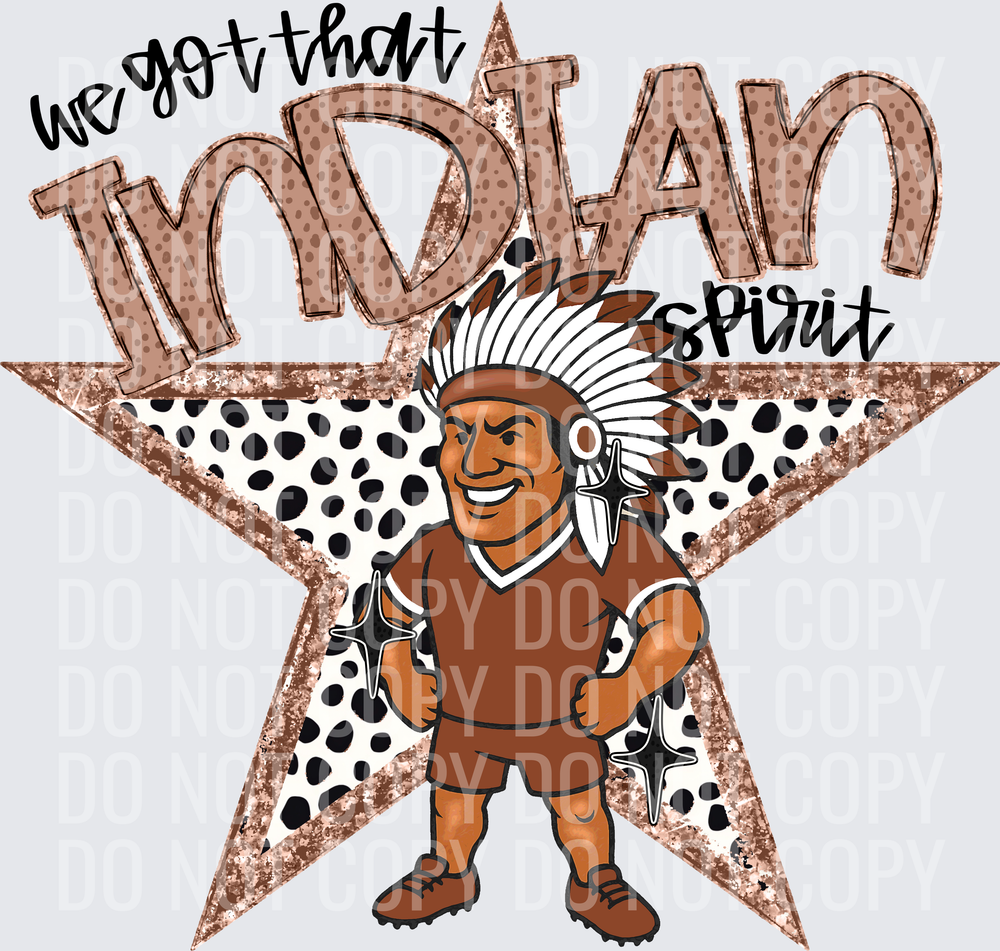 KayndiDesigns 09.26 We Got That Spirit Indian Brown