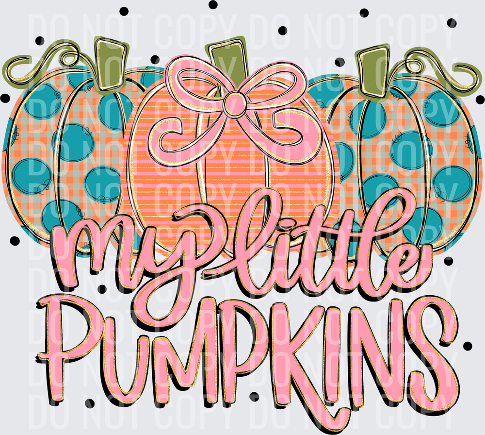 my little pumpkins