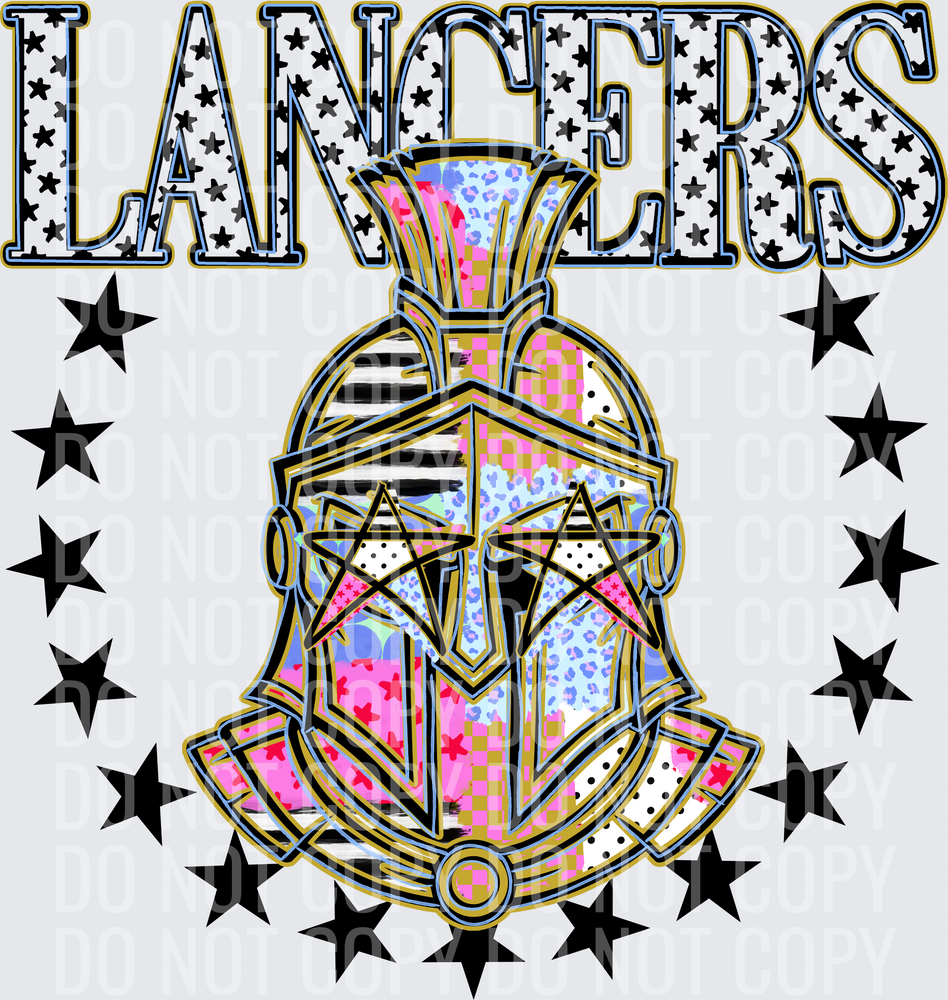 KayndiDesigns 09.26 Patchwork Varisty Stars Lancers