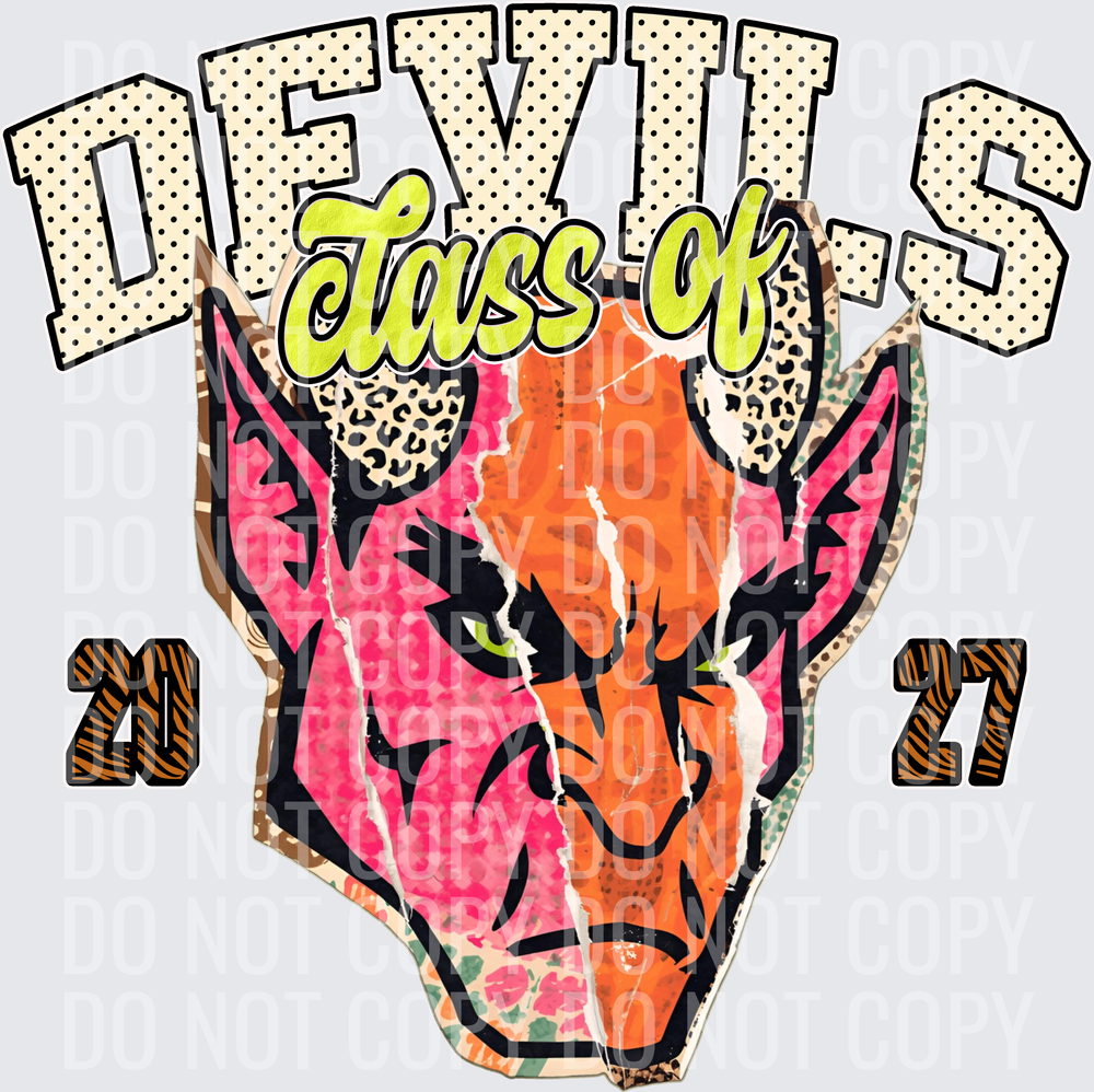 KayndiDesigns 10.26 Class of 2027 Bright Devils