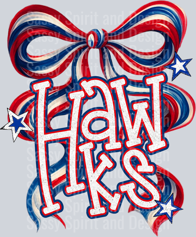 HAWKS BOW GLITTER