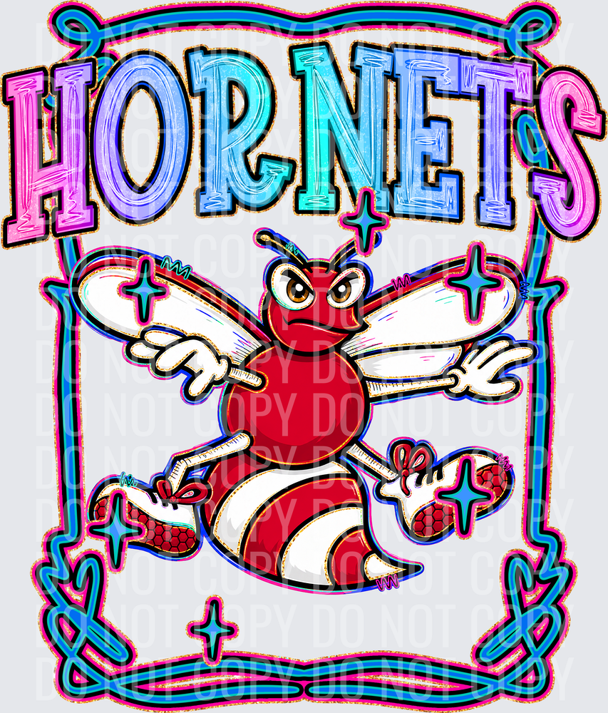 KayndiDesigns 08.26 Retro Pop Hornets