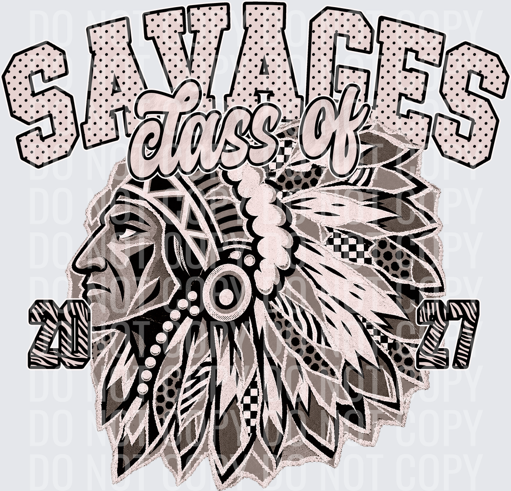 KayndiDesigns 10.26 Class of 2027 Neutral Savages 9