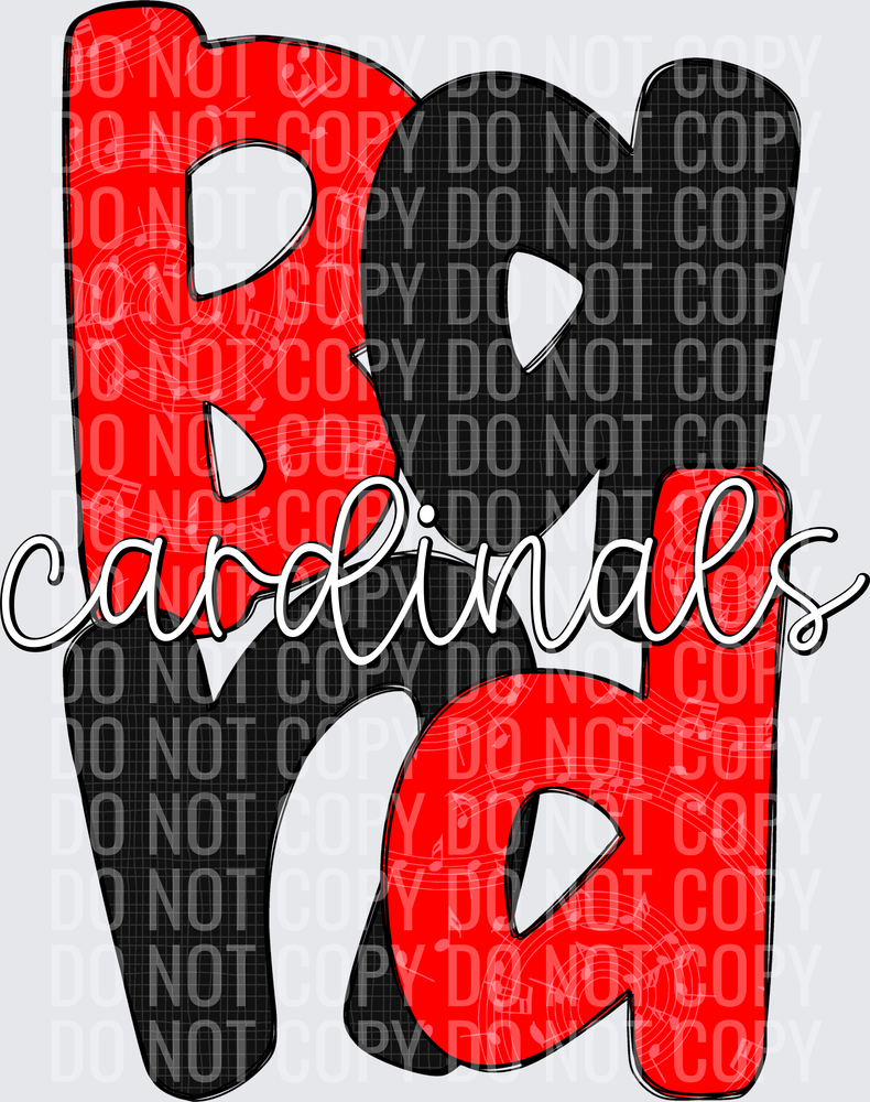 CardinalsRedBlack-Band