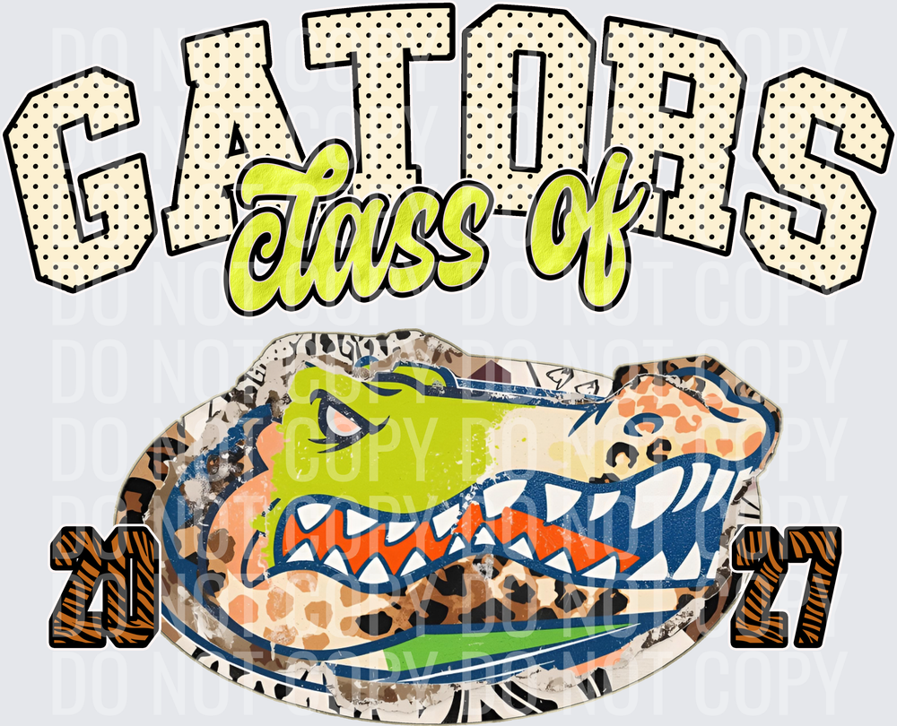 KayndiDesigns 10.26 Class of 2027 Bright Gators