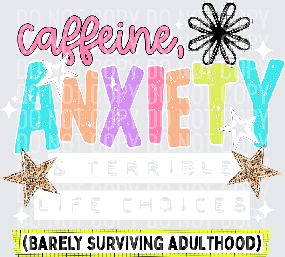 caffeine anxiety white