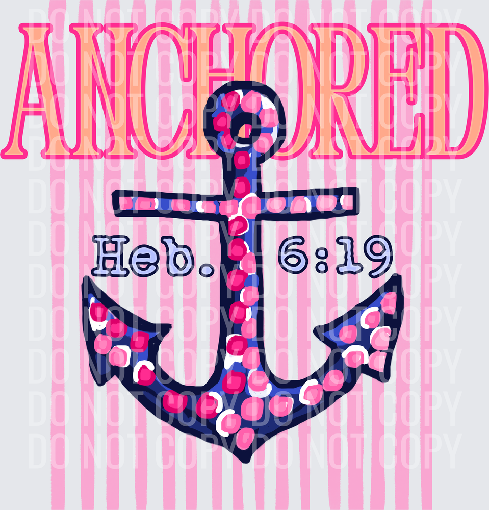 KayndiDesigns 06.26 Anchored Hebrews 6 19
