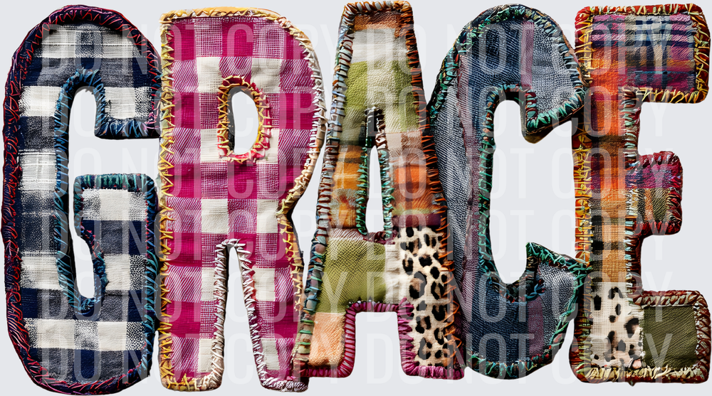 GRACE FAUX EMBROIDERY