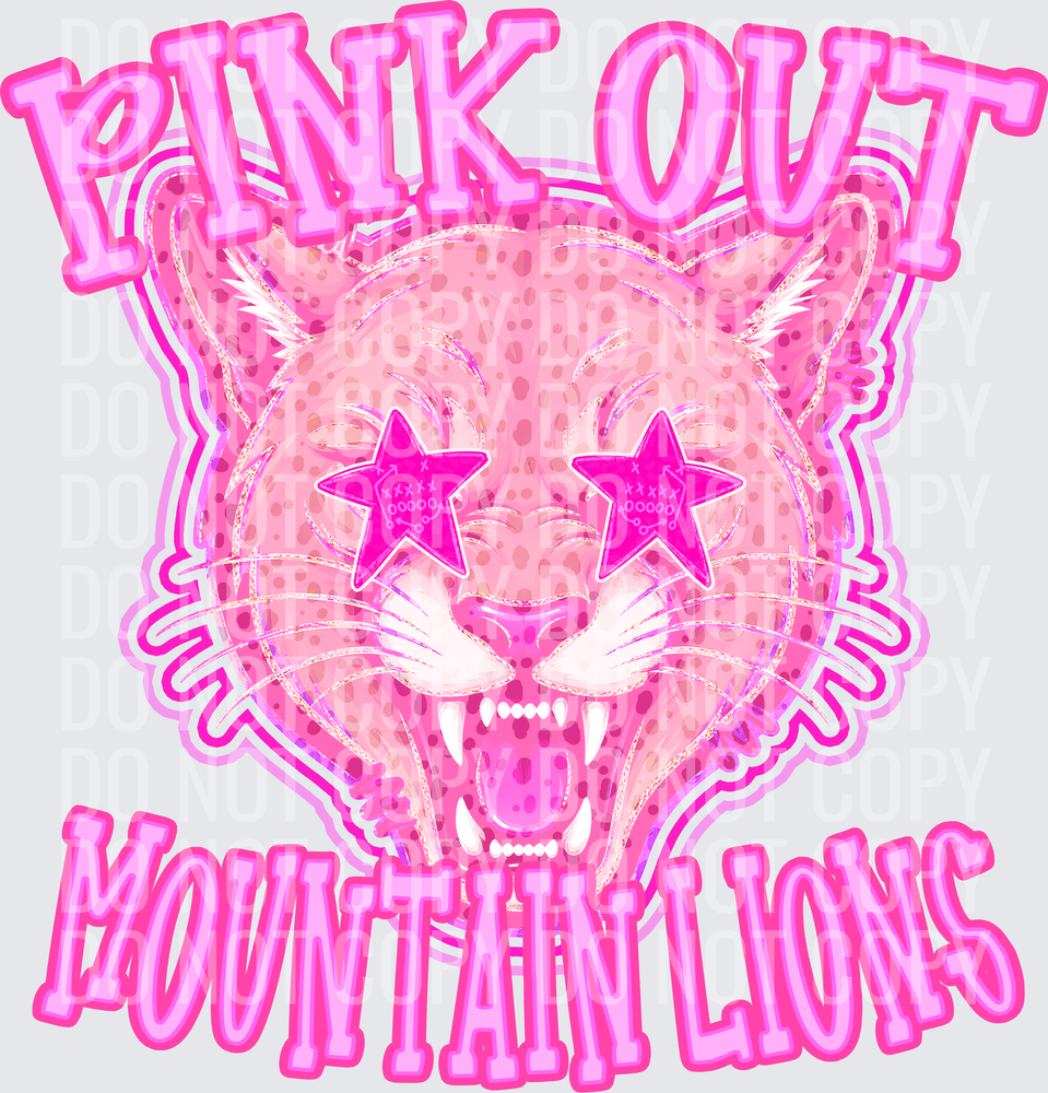 KayndiDesigns 09.26 Pink Out Mountain Lions