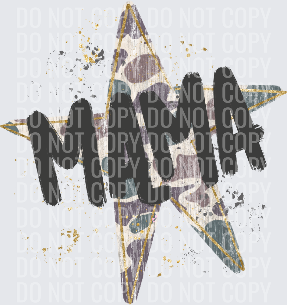 mama camo star