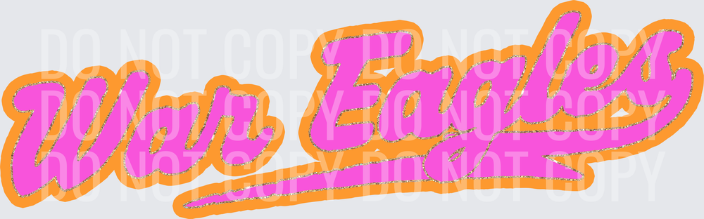 KayndiDesigns 08.26 Prism Script War Eagles