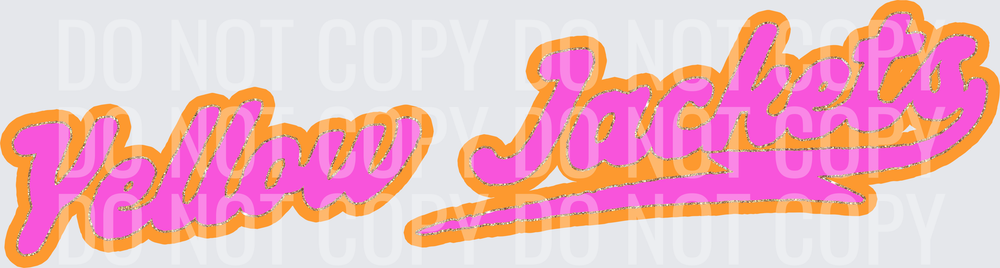 KayndiDesigns 08.26 Prism Script Yellow Jackets