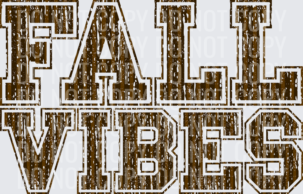 PEP RALLY FALL VIBES BROWN