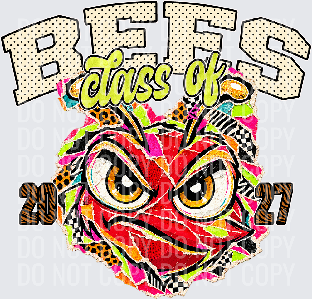 KayndiDesigns 10.26 Class of 2027 Bright Bees 3
