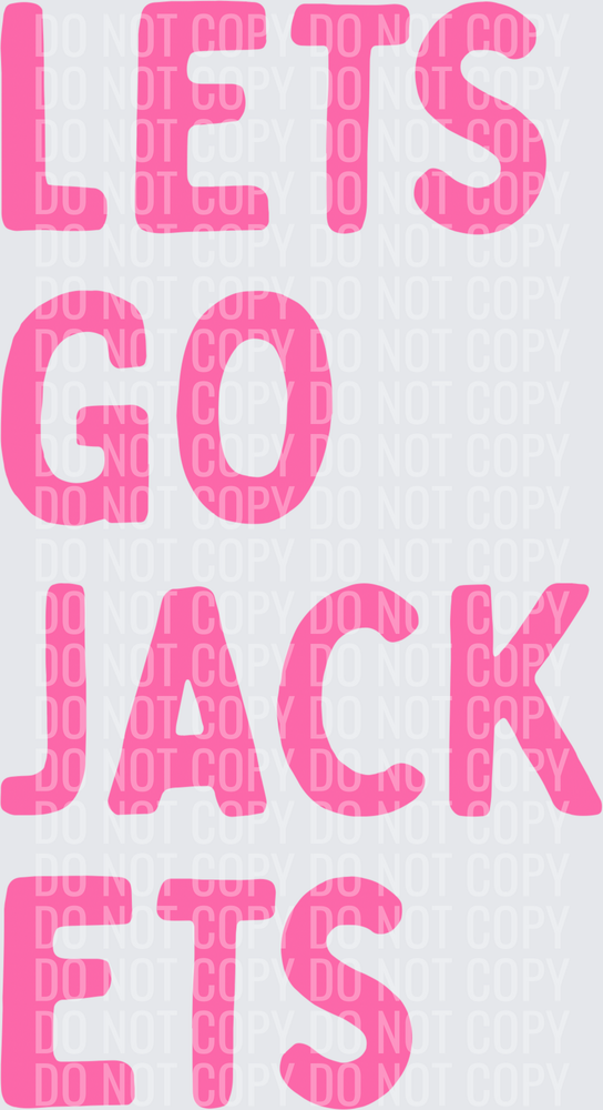 Lets go jackets