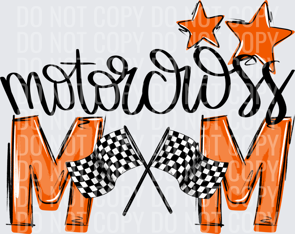 orange motorcross