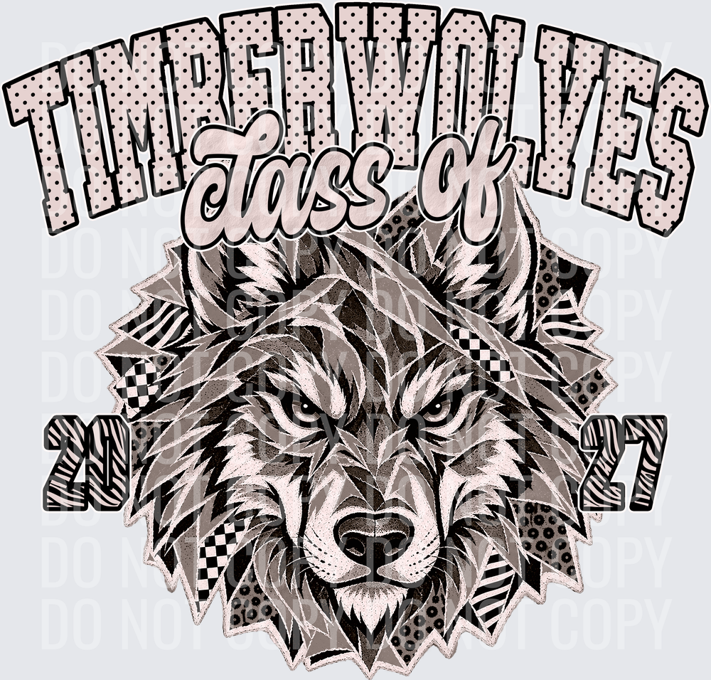 KayndiDesigns 10.26 Class of 2027 Neutral Timberwolves 2