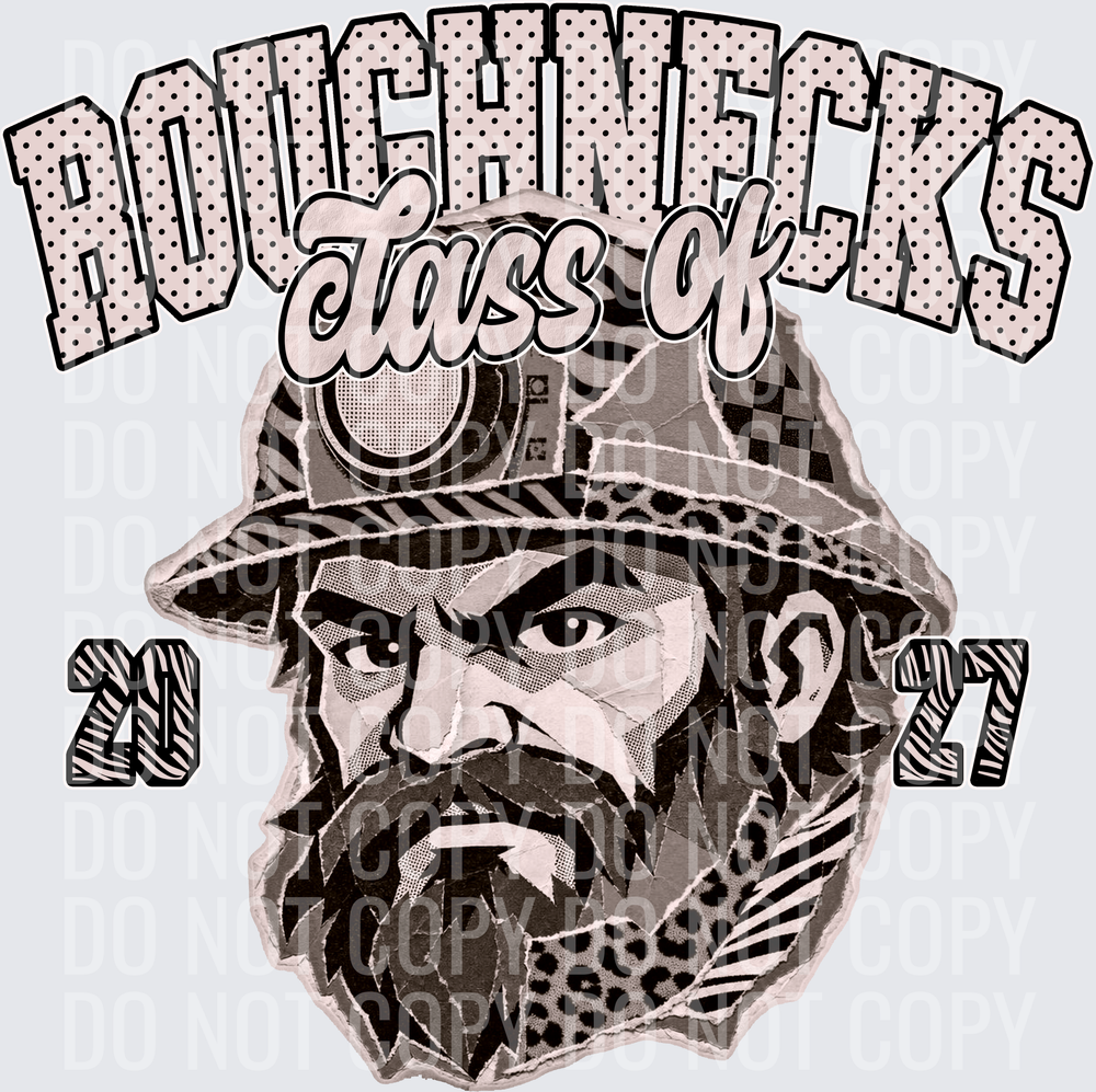 KayndiDesigns 10.26 Class of 2027 Neutral Roughnecks