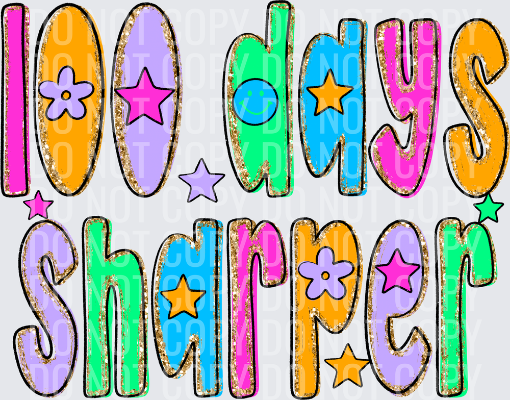 100 DAYS SHARPER GLITTER