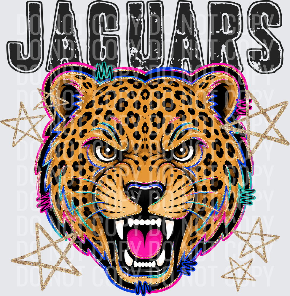 KayndiDesigns 08.26 Grunge Varsity Jaguars