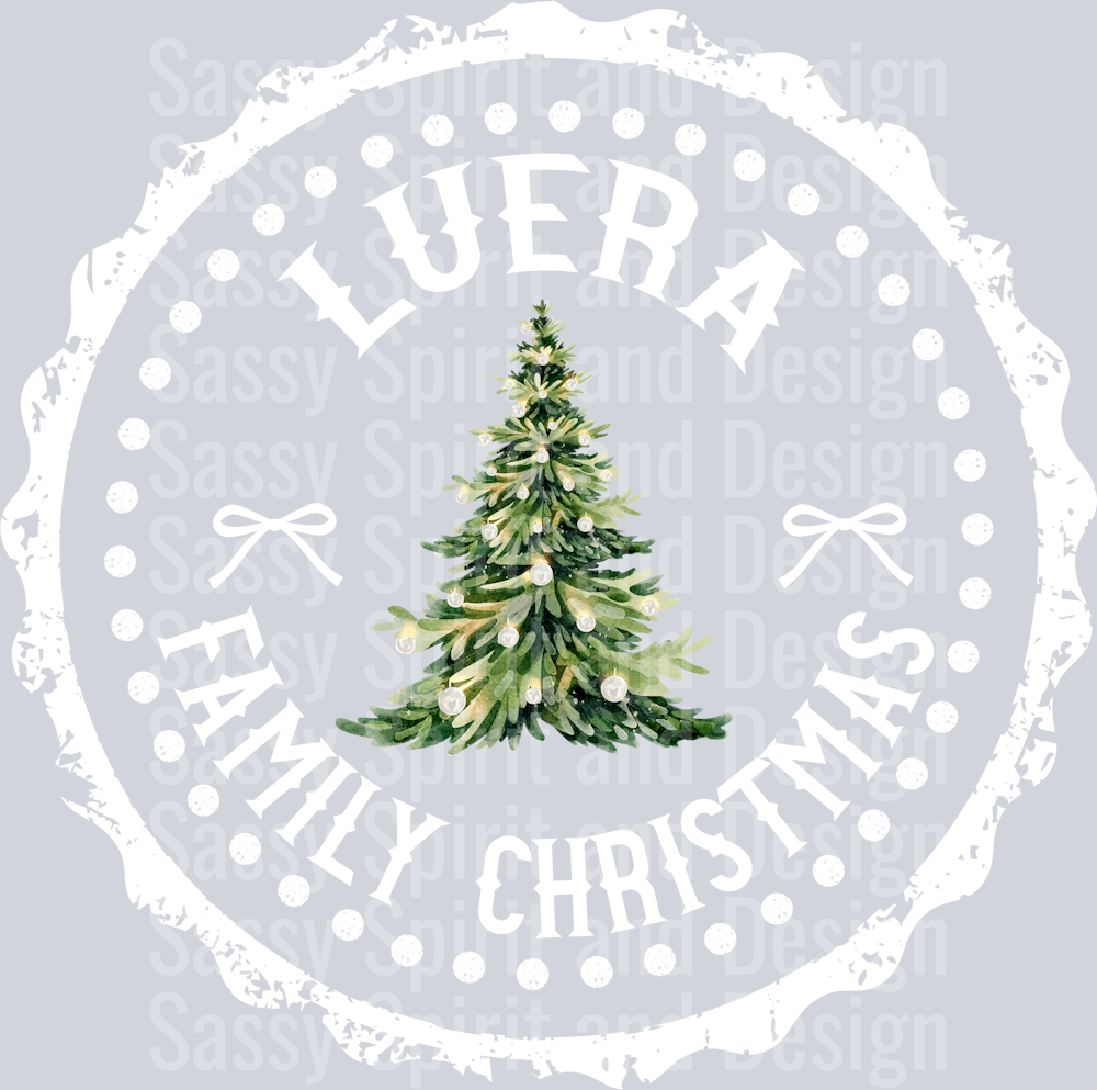 LUERA FAMILY CHRISTMAS STAMP