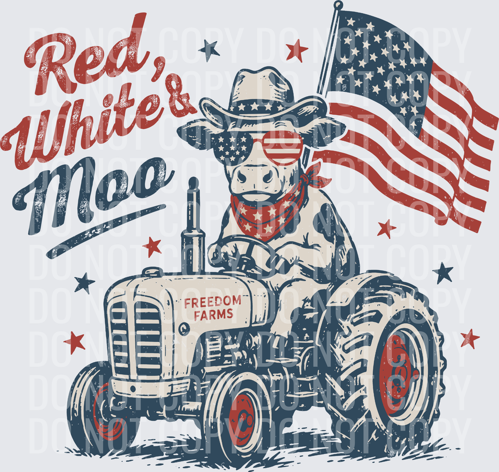 Red White and Moo