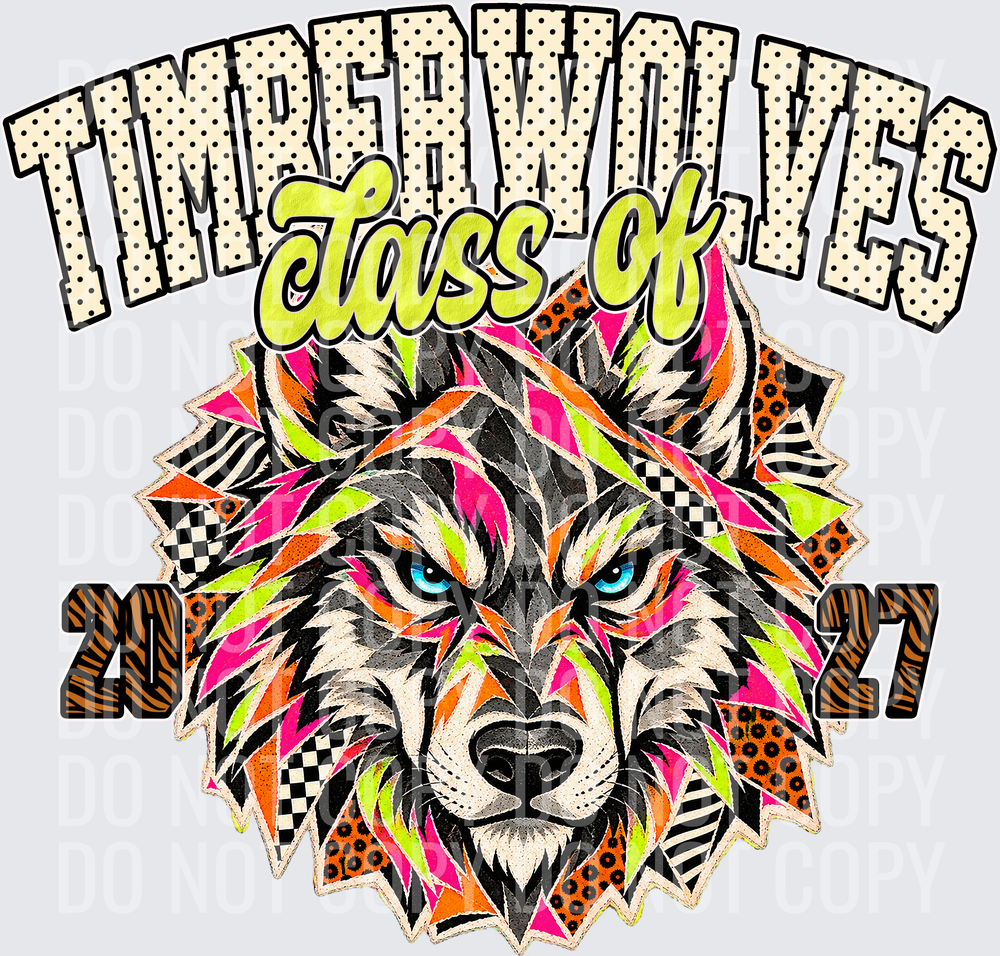KayndiDesigns 10.26 Class of 2027 Bright Timberwolves 2