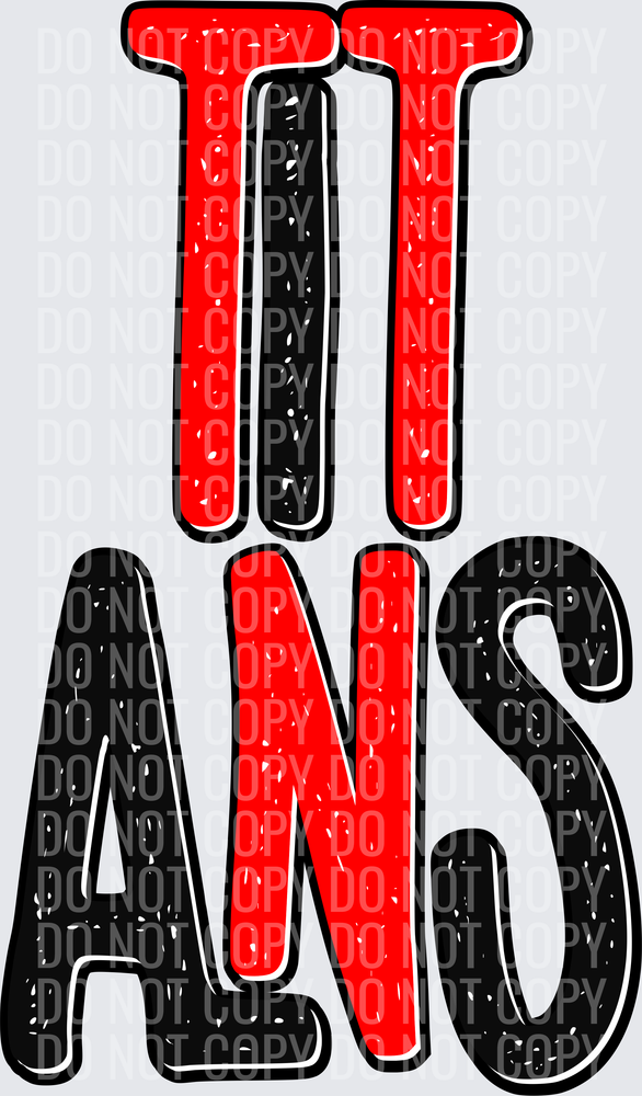 TitansRedBlack