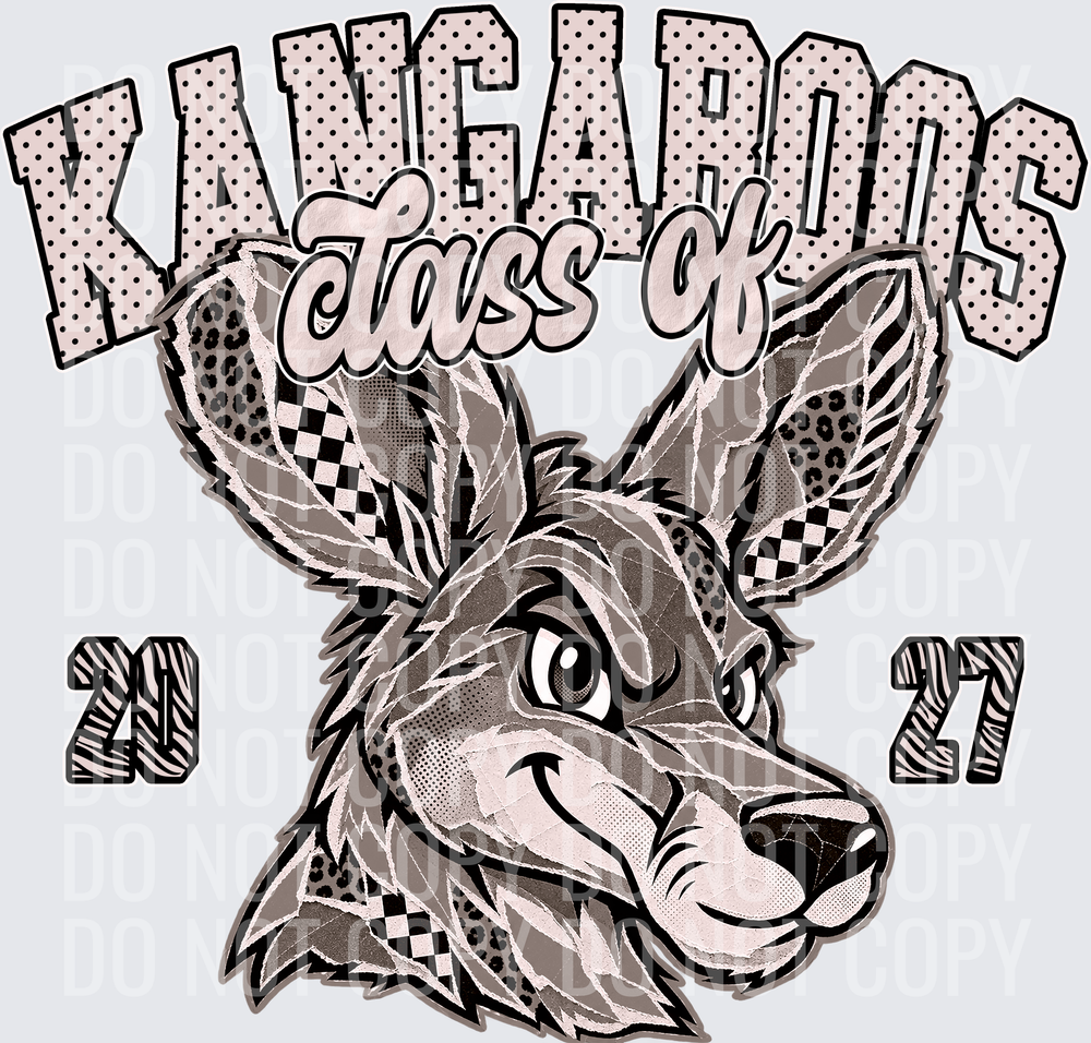 KayndiDesigns 10.26 Class of 2027 Neutral Kangaroos